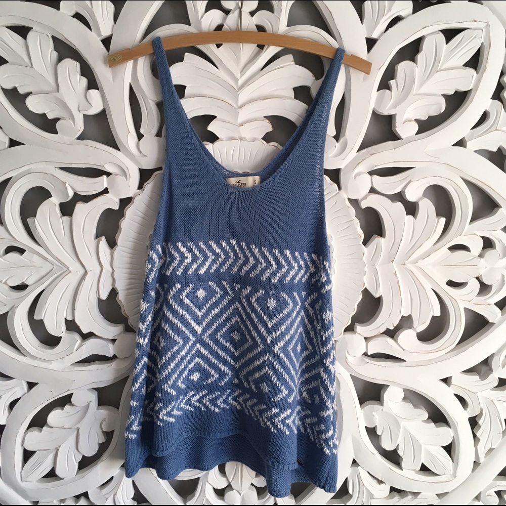 💙 Hollister sweater tank